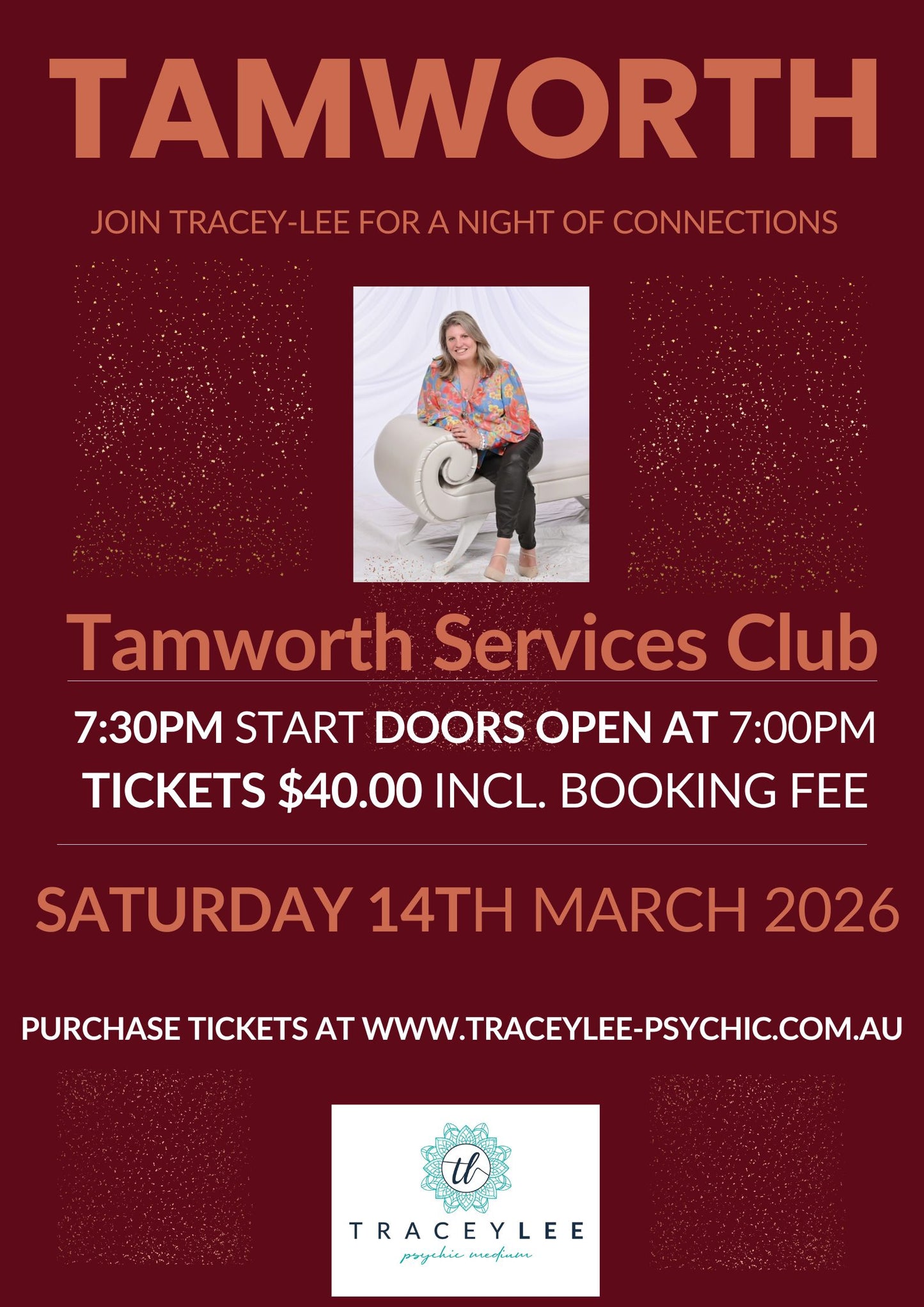 Tamworth Services Club - Saturday 14th March, 2026